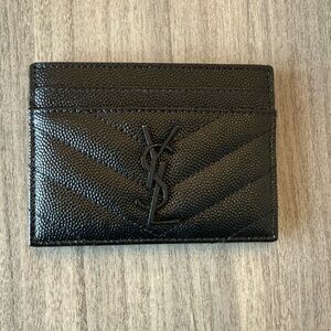Saint Laurent Black Card Holder